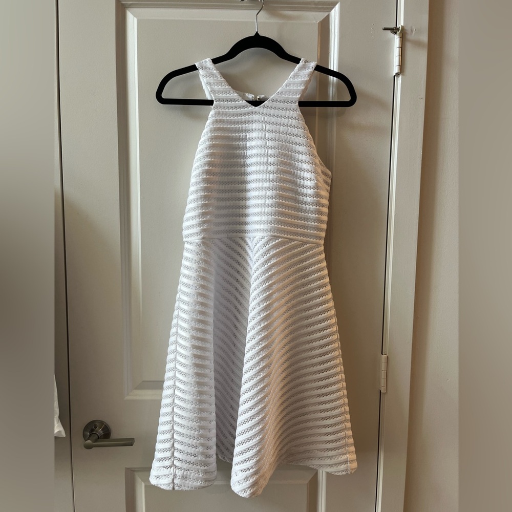 Lilly Pulitzer White Halter A-Line Sundress